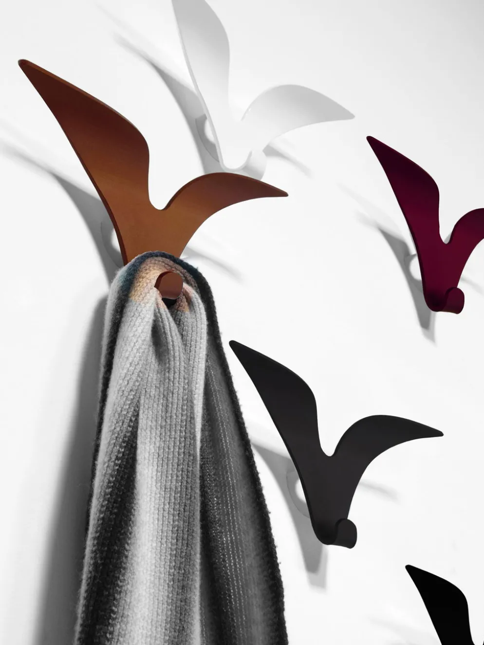 Attaccapanni da parete di design Robin