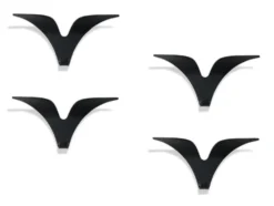 Attaccapanni da parete di design Robin