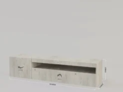Base porta TV Bandol 150 Cement