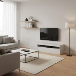 Base porta TV Bandol White