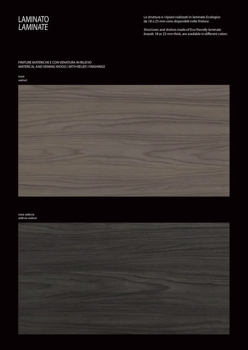Cassettiera pensile Unit singola in legno laminato