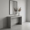 Consolle allungabile Helge con allunghe integrate