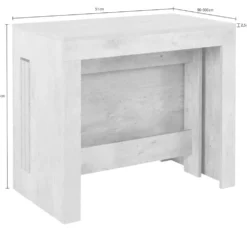 Consolle allungabile Rapida White