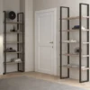 Coppia librerie moderne Lilac