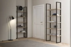 Coppia librerie moderne Lilac