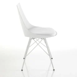 Coppia sedie da cucina Kirby White
