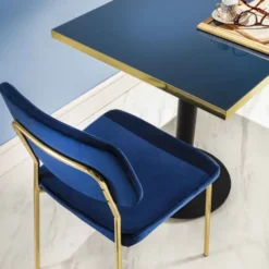 Coppia sedie imbottite per sala pranzo Toledo