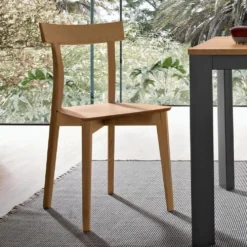 Coppia sedie in legno massello Sylven