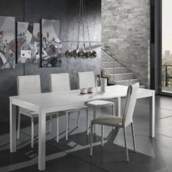 Coppia sedie moderne Aksel White