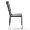 Coppia sedie moderne per sala pranzo Aksel Grey