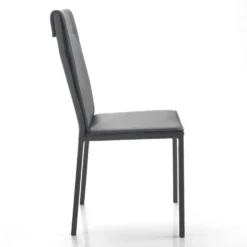 Coppia sedie moderne per sala pranzo Aksel Grey