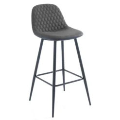 Coppia sgabelli alti Lazing Grey