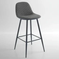 Coppia sgabelli alti Lazing Grey