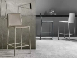 Coppia sgabelli da cucina Zalia