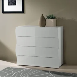 Credenza moderna con 4 cassetti Surf D