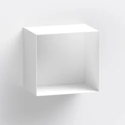 Cubo da parete in acciaio Naoki