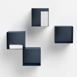 Cubo da parete in acciaio Naoki