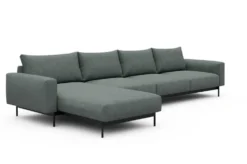 Divano con chaise longue Arthon B3