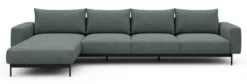 Divano con chaise longue Arthon B3
