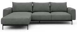 Divano con chaise longue Arthon B2