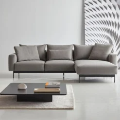 Divano con chaise longue Arthon B2