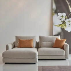 Divano con chaise longue Vivole 7.2
