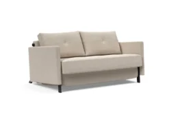 Divano letto estraibile Cubed Arm 140 con braccioli