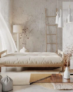 Divano letto in legno massello Kolari