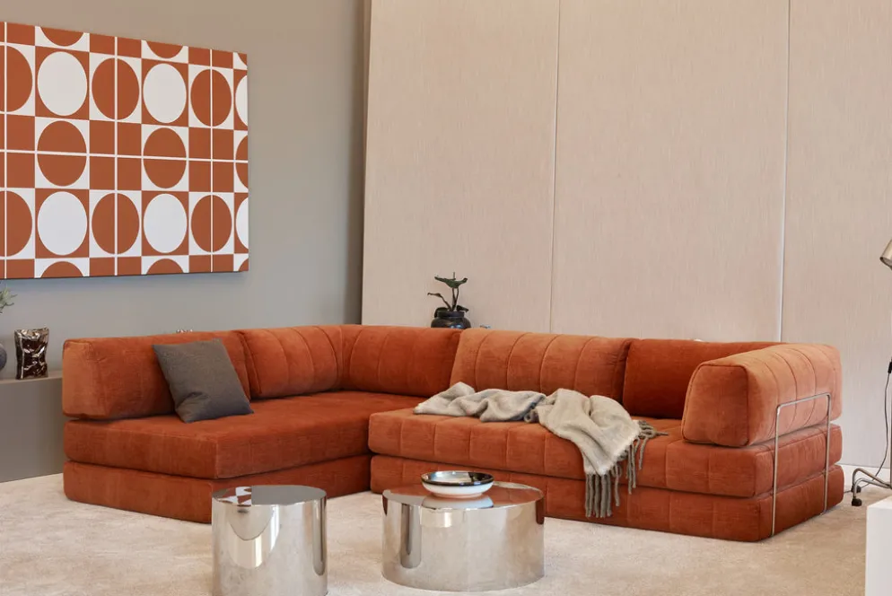Divano letto matrimoniale angolare Cozypad C16