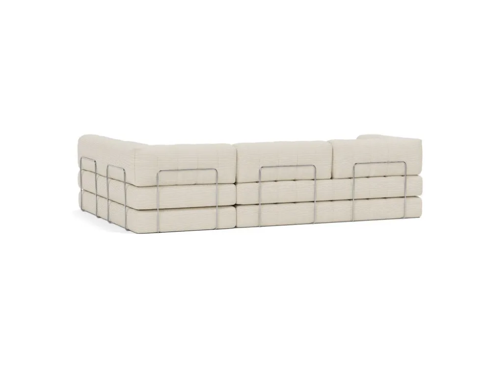Divano letto matrimoniale angolare Cozypad C16
