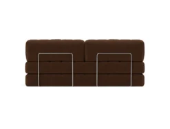 Divano letto matrimoniale Cozypad C01