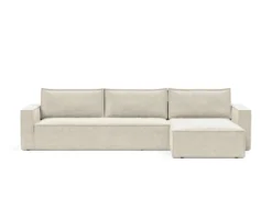 Divano letto matrimoniale con penisola Newilla Lounger