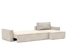 Divano letto matrimoniale con penisola Newilla Lounger