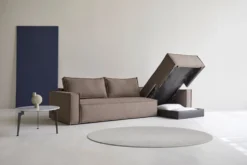 Divano letto matrimoniale con penisola Newilla Lounger