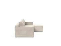 Divano letto matrimoniale con penisola Newilla Lounger