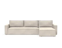 Divano letto matrimoniale con penisola Newilla Lounger