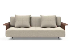 Divano letto matrimoniale con braccioli Longhorn