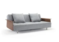 Divano letto matrimoniale con braccioli Longhorn