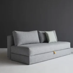 Divano letto matrimoniale con contenitore Osvald