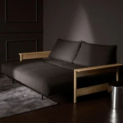 Divano letto matrimoniale Malloy Wood