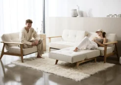 Divano letto uso quotidiano SplitBack Frej