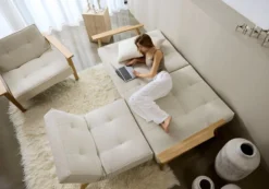 Divano letto uso quotidiano SplitBack Frej