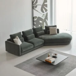Divano moderno con penisola Vivole 2.5