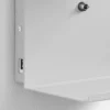 Lampada da parete con mensola Linkin White