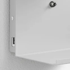 Lampada da parete con mensola Linkin White