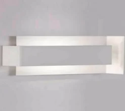 Lampada da parete in acciaio Tao