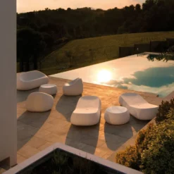 Lettino da giardino Gumball by Plust