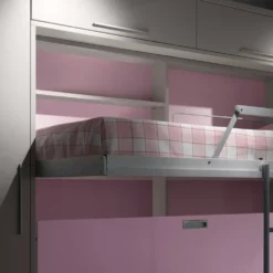 Letto a castello a scomparsa due letti indipendenti Duetto