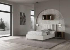Letto ad una piazza e mezza con contenitore Martigues