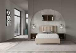 Letto ad una piazza e mezza con contenitore Martigues